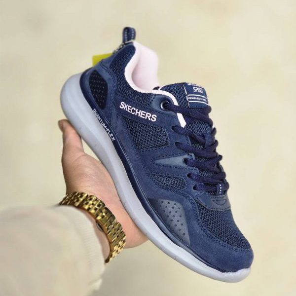اسکیچرز کوانتوم فلکس زنانه سورمه ای Skechers Quantum Flex Shoes