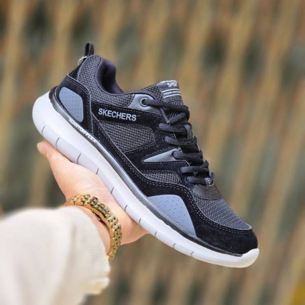 اسکیچرز کوانتوم فلکس مردانه بزرگپا مشکی Skechers Quantum Flex Shoes